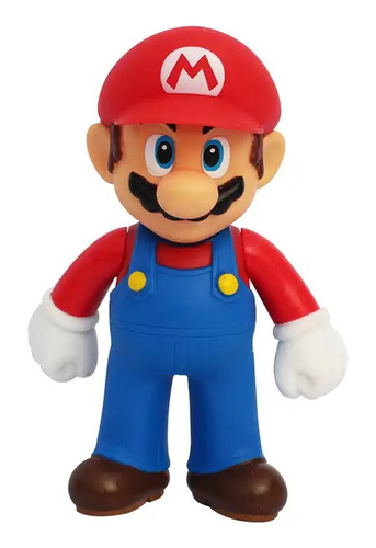 Figura De Super Mario Bros Grande 22cm Personajes Colección