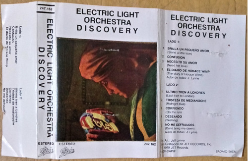 Elo - Discovery (solo Tapa Y Caja No Cassette)