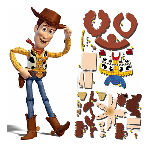 Woody Toy Story  Papercraft