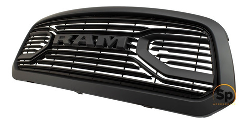 Imagen 4 de 10 de Parrilla Letra Led Dodge Ram 2013-2019 Lujo Nueva Edicion Es