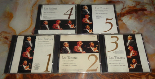 Pavarotti Carreras Domingo - Los Tenores / Completa 5 Cds