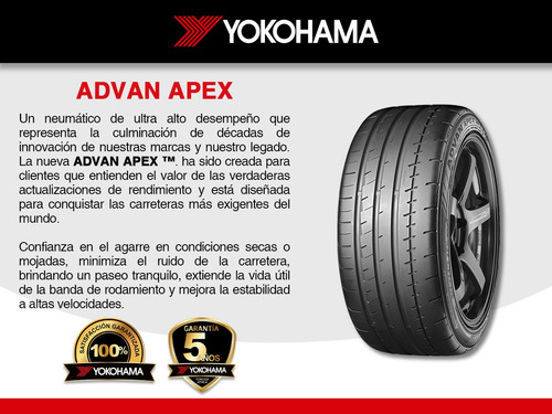 Llanta 225/40r19 Advan Apex Yokohama 93y