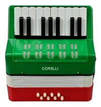 Comprar Acordeón Corelli Whc104 A Piano 8 Bajos 17 Teclas Cuo
