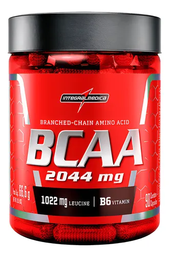 Bcaa 2044mg 90 Cápsulas Integralmédica Sem Sabor