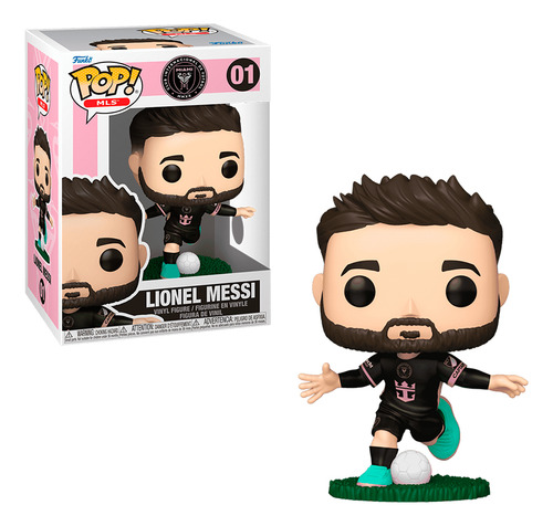 Funko Pop Lionel Messi Inter Miami Cf Away Jersey - Mls - 01