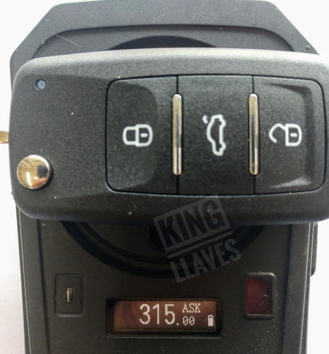 Imagen 5 de 6 de Llave Control Jetta Golf Beetle Passat Polo 2002 Al 2009