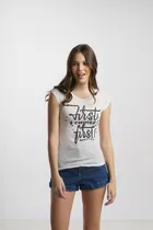 Comprar Franela Blanca First Things First Saints Clothes