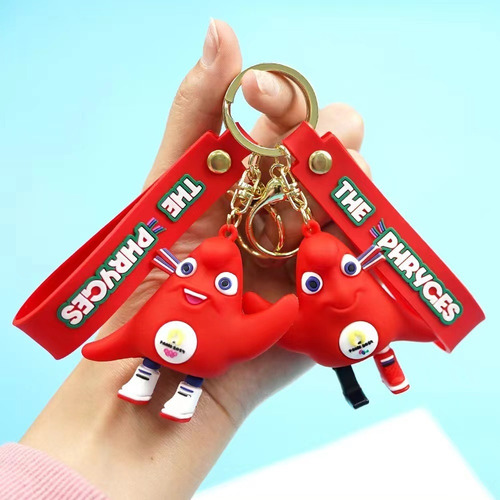 Mascota Juegos Olímpicos París 2024 - Friges - Llaveros 2pc