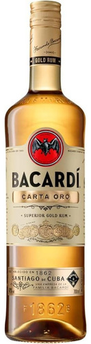 Rum Bacardí Carta Oro 980ml
