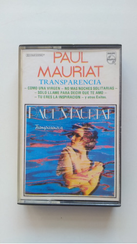 Cassete Paul Mauriat - Transparencia J