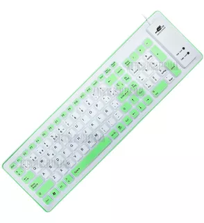 Teclado Numerico Flexible Silicona Usb Pc Portátil Antipolvo