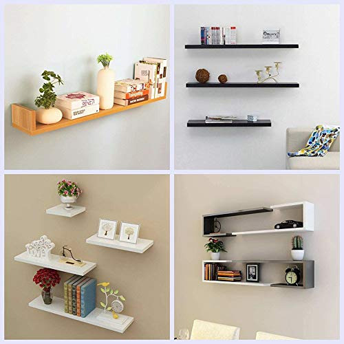 Estantes Flotantes 4 Unidades 5 Soporte Invisible Pared Meta