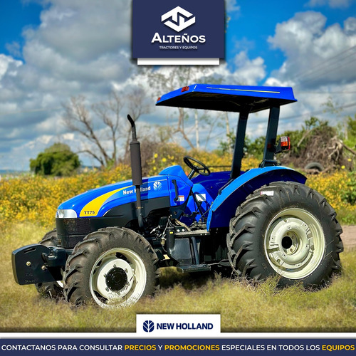 Tractor New Holland Tt75e Fwd Nuevo