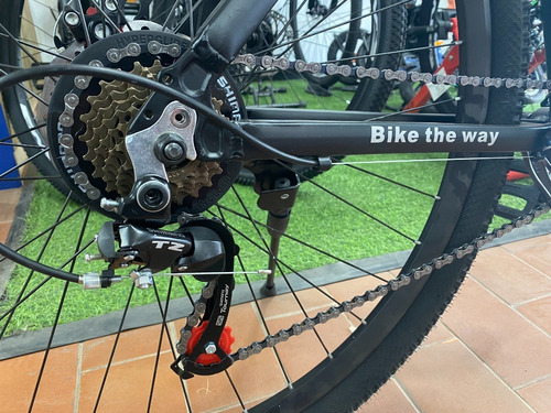 Imagen 8 de 10 de Bicicleta Montañera Rin 27.5 Marca Btw Aluminio Shimano