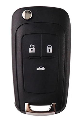 Carcasa Control De Llave Compatible Con Chevrolet 3 Botones