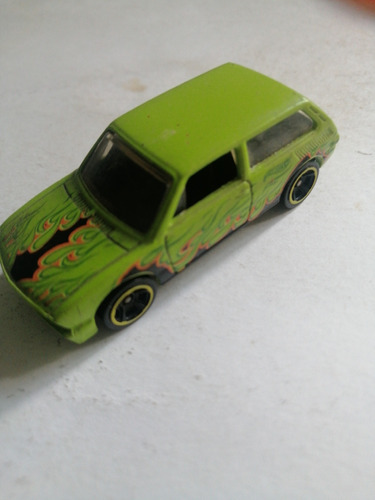 Hot Wheels Volkswagen Brasilia 2010 Verde Mattel Toy Car 