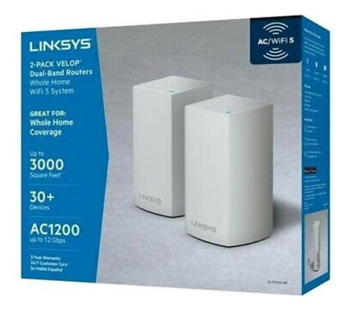 Router Linksys Ac1200 Mesh 2pack Wifi 5 Somos Tienda