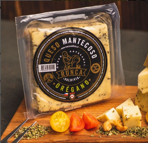 Queso Mantecoso Orégano Runca 350 Gr Sin Lactosa