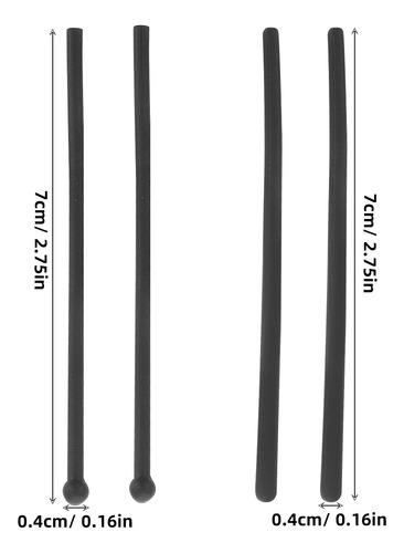 12 Almohadillas De Silicona Para Gafas Y Protección De Piern