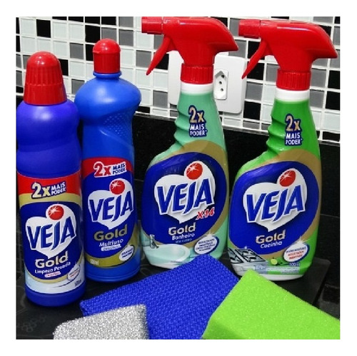 24 Desengordurante Limpador Multiuso Veja 500ml (1cx)