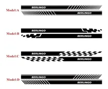 Comprar Vinilo Auto Lateral Tuning Franjas Falda Ploteo Berlingo