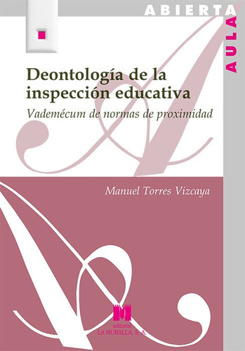 Libro Deontologia De La Inspeccion Educativa