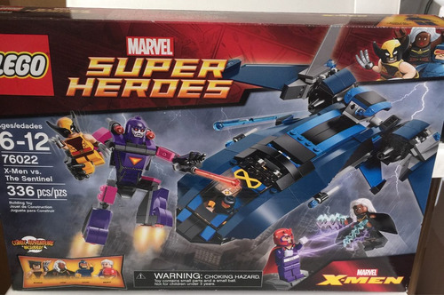 Lego Súper Héroes Xmen Vs Sentinel 76022