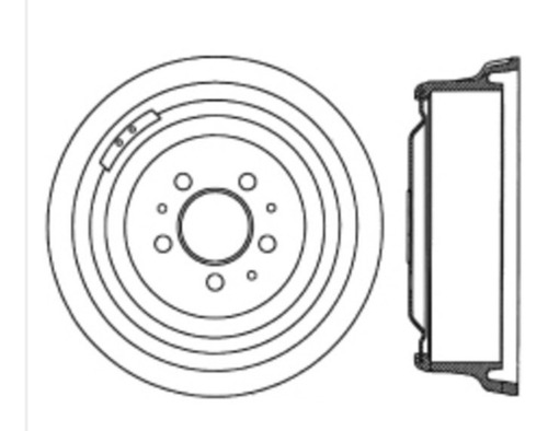 Tambor De Freno Jeep Comanche 1986-1989 Aimco