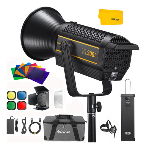 Godox Vl300 Ii - Luz De Video Led, 320 W 5600 K, Luz Diurna