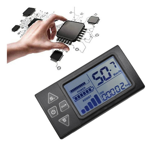 Medidor De Tablero De Instrumentos Con Pantalla Lcd S861 De