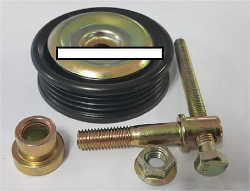 Imagen 1 de 1 de Polea Tensora Universal Toyota / Mitsubishi 4 Canales