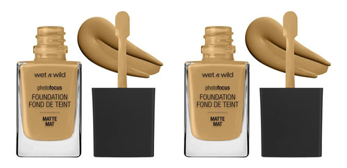 Wet N Wild Photo Focus Matte Liquid Foundation Amber Beige,