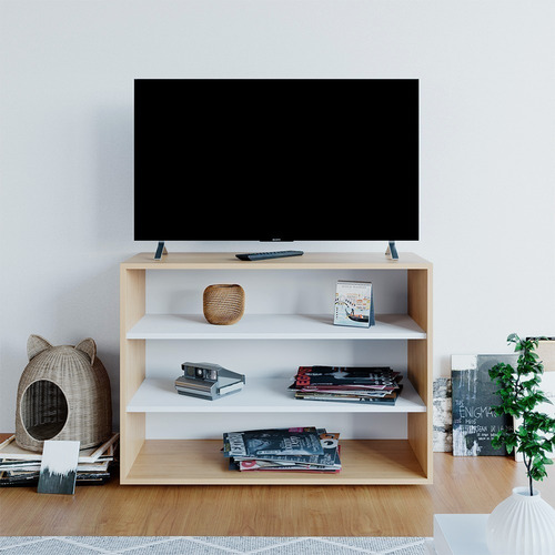 Imagen 2 de 9 de Mesa De Tv Led 85 Mueble Rack Moderno Melamina Envio