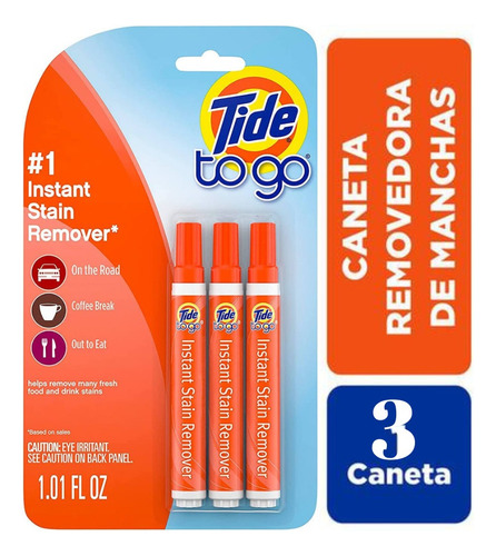 Kit Caneta Tide To Go Removedor Manchas Instantâneo