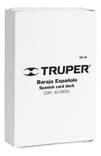 Baraja Truper Española Brj-40