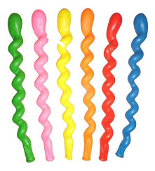Globos Pensil Gusano Para Campeonato Festividades