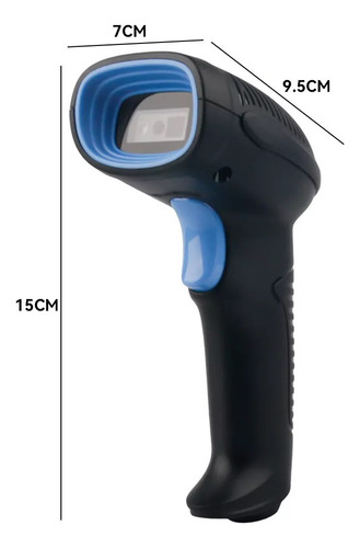 Lector De Código De Barras Escáner Inalámbrico Pistola Láser