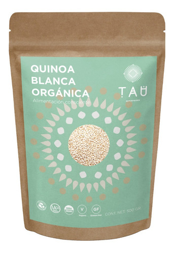 Quinoa Blanca Perlada Peruana Semilla Natural Premium 500grs