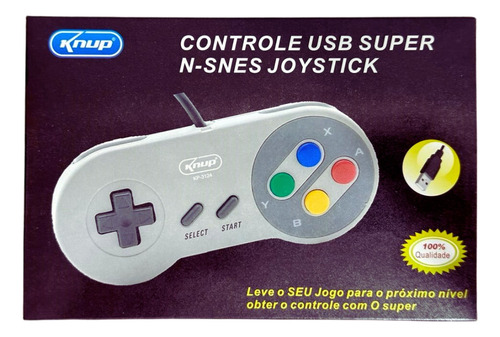 6 Controles Joystick Conexão Usb Compatíveis Com Computador Cor Cinza