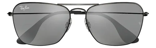 Gafas de sol Ray-Ban RB3610 talle Standard armazón polished antique black y lente grey