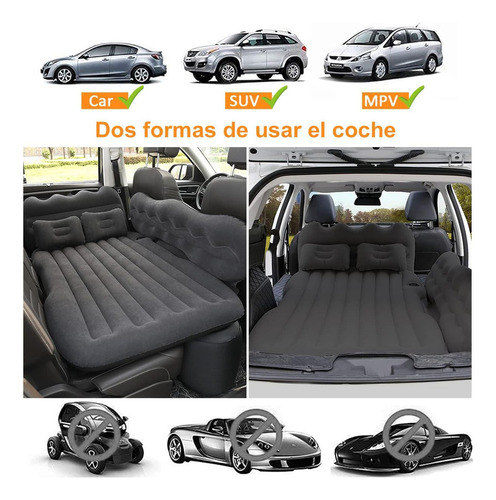 Colchón Inflable Coche Cama Inflable Colchón Camping Bomba