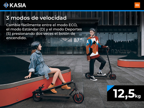 Scooter Electrico Xiaomi Pro 350w 45km Autonomía