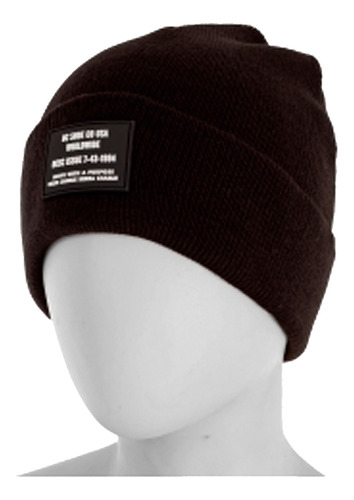 Gorro Beanie Dc Shoes Label Urbano Invierno Hombre 