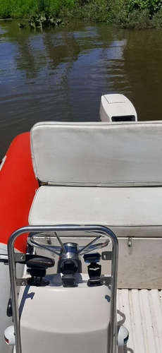 Semirrigido Bote 4.10 Metros Con Motor Jhonson 40hp 2t
