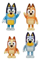 Comprar Bluey & Family 4 Figuras Bluey Bingo Chile Y Bandit