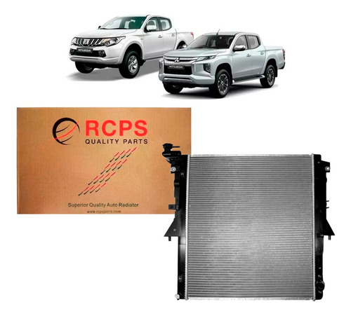 Radiador De Agua Mecánico Mitsubishi L200 2.4  2016-2022