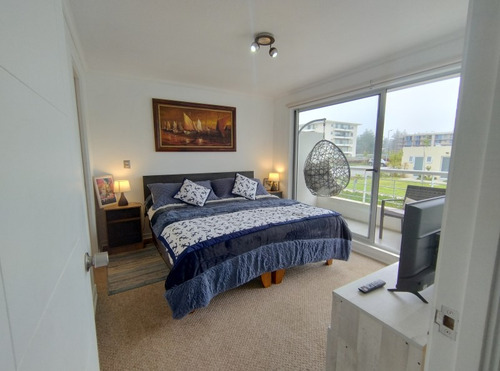 Se Arrienda Dpto. 3d2b+1e - Condominio Parquemar El Tabo