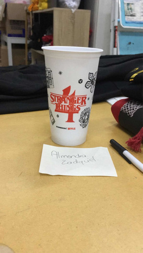 Vaso Reutilizable De Starbucks Edición Stranger Things (Usado)