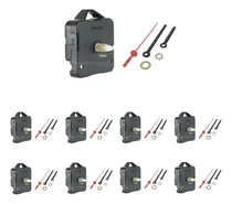 Comprar 10 Mecanismos Relógio Parede Eixo Medio 17mm Silencioso - Rj