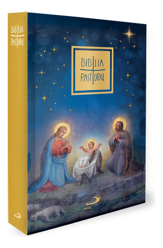 Bíblia Católica Nova Pastoral - Média - Capa Sagrada Família - Capa Dura